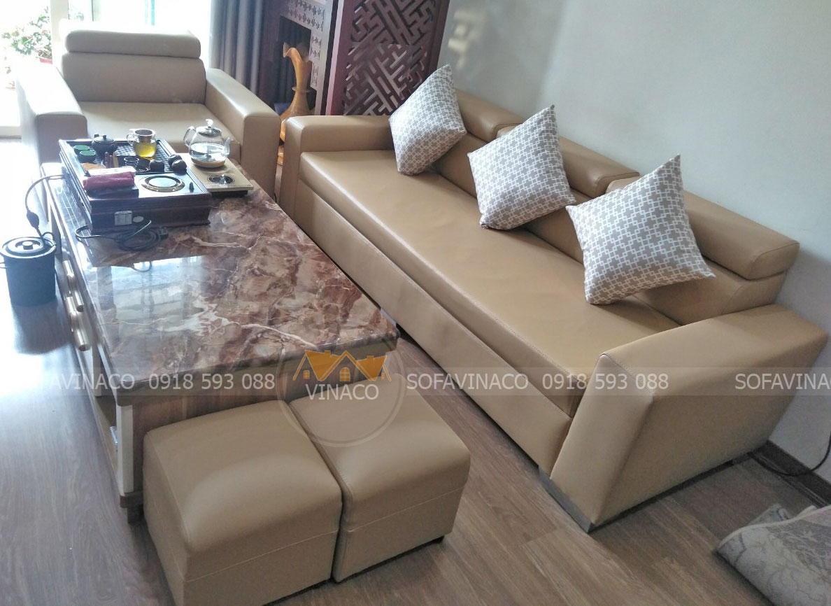 Bọc da sofa vải tại Khương Trung Thanh Xuân